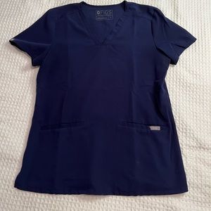 Figs Casma scrub top